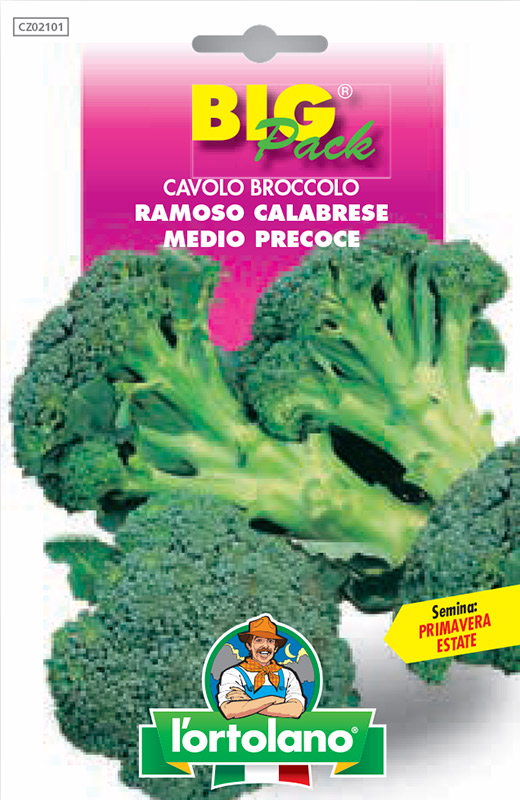 Immagine prodotto CAVOLO Broccolo ramoso Calabrese medio precoce