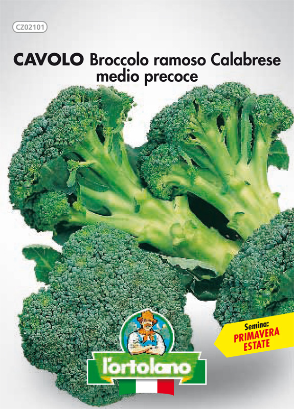 Immagine prodotto CAVOLO Broccolo ramoso Calabrese medio precoce