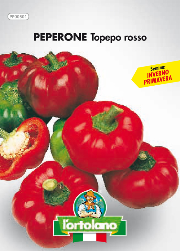 Immagine prodotto PEPERONE Topepo rosso